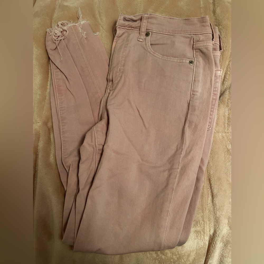 Pink Skinny Jeans